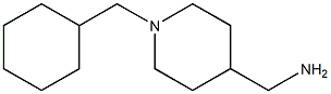 [1-(cyclohexylmethyl)piperidin-4-yl]methanamine Struktur