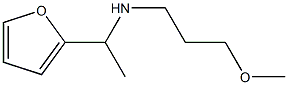 [1-(furan-2-yl)ethyl](3-methoxypropyl)amine Struktur