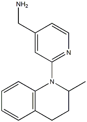 [2-(2-methyl-1,2,3,4-tetrahydroquinolin-1-yl)pyridin-4-yl]methanamine Structure