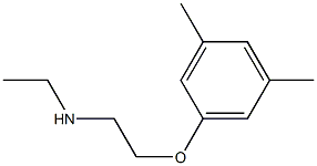 [2-(3,5-dimethylphenoxy)ethyl](ethyl)amine Struktur