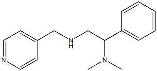 [2-(dimethylamino)-2-phenylethyl](pyridin-4-ylmethyl)amine Struktur