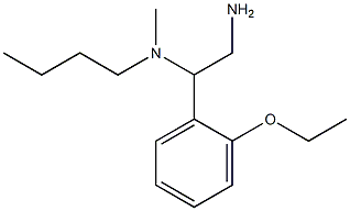 [2-amino-1-(2-ethoxyphenyl)ethyl](butyl)methylamine Struktur