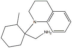 [2-methyl-1-(1,2,3,4-tetrahydroquinolin-1-yl)cyclohexyl]methanamine Structure