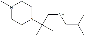 [2-methyl-2-(4-methylpiperazin-1-yl)propyl](2-methylpropyl)amine Struktur