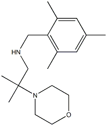 [2-methyl-2-(morpholin-4-yl)propyl][(2,4,6-trimethylphenyl)methyl]amine Struktur