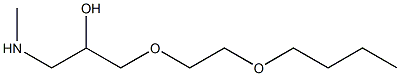 [3-(2-butoxyethoxy)-2-hydroxypropyl](methyl)amine Struktur