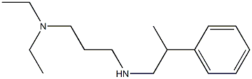 [3-(diethylamino)propyl](2-phenylpropyl)amine Struktur