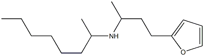 [4-(furan-2-yl)butan-2-yl](octan-2-yl)amine Struktur