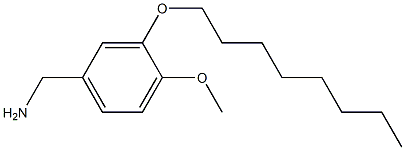 [4-methoxy-3-(octyloxy)phenyl]methanamine Struktur