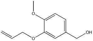 [4-methoxy-3-(prop-2-en-1-yloxy)phenyl]methanol Struktur