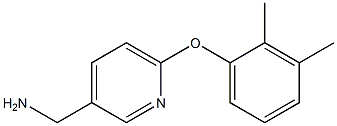 [6-(2,3-dimethylphenoxy)pyridin-3-yl]methylamine Struktur