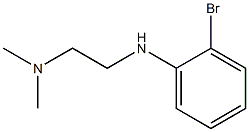 {2-[(2-bromophenyl)amino]ethyl}dimethylamine Struktur