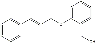 {2-[(3-phenylprop-2-en-1-yl)oxy]phenyl}methanol Struktur