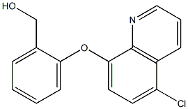 {2-[(5-chloroquinolin-8-yl)oxy]phenyl}methanol Struktur