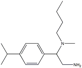 {2-amino-1-[4-(propan-2-yl)phenyl]ethyl}(butyl)methylamine Struktur