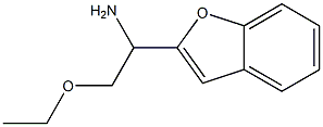 1-(1-benzofuran-2-yl)-2-ethoxyethan-1-amine Struktur