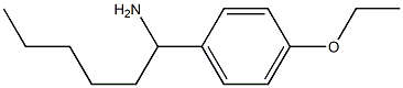 1-(4-ethoxyphenyl)hexan-1-amine Struktur