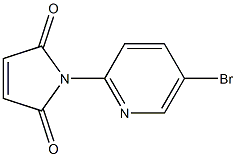 1-(5-bromopyridin-2-yl)-2,5-dihydro-1H-pyrrole-2,5-dione Struktur