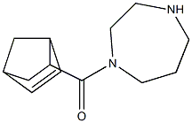 1-(bicyclo[2.2.1]hept-5-en-2-ylcarbonyl)-1,4-diazepane Struktur