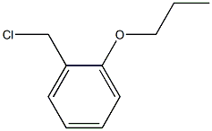 1-(chloromethyl)-2-propoxybenzene Struktur