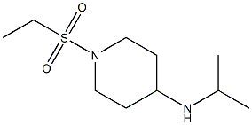 1-(ethanesulfonyl)-N-(propan-2-yl)piperidin-4-amine Struktur