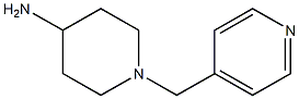 1-(pyridin-4-ylmethyl)piperidin-4-amine Struktur