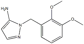 1-[(2,3-dimethoxyphenyl)methyl]-1H-pyrazol-5-amine Struktur