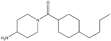 1-[(4-butylcyclohexyl)carbonyl]piperidin-4-amine Struktur