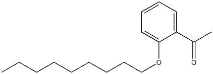 1-[2-(nonyloxy)phenyl]ethan-1-one Struktur