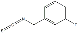 1-fluoro-3-(isothiocyanatomethyl)benzene Struktur