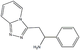 1-phenyl-2-[1,2,4]triazolo[4,3-a]pyridin-3-ylethanamine Struktur