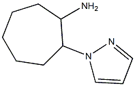 2-(1H-pyrazol-1-yl)cycloheptanamine Struktur