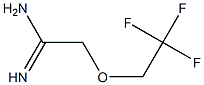 2-(2,2,2-trifluoroethoxy)ethanimidamide Struktur