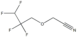 2-(2,2,3,3-tetrafluoropropoxy)acetonitrile Struktur