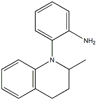 2-(2-methyl-1,2,3,4-tetrahydroquinolin-1-yl)aniline Struktur