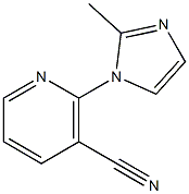 2-(2-methyl-1H-imidazol-1-yl)nicotinonitrile Structure