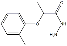 2-(2-methylphenoxy)propanehydrazide Struktur