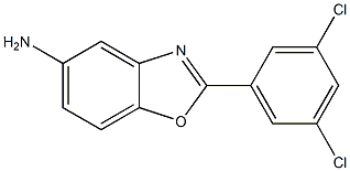 2-(3,5-dichlorophenyl)-1,3-benzoxazol-5-amine Struktur