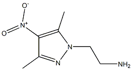 2-(3,5-dimethyl-4-nitro-1H-pyrazol-1-yl)ethan-1-amine Struktur