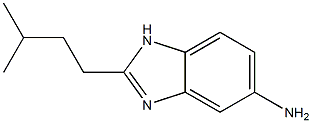 2-(3-methylbutyl)-1H-1,3-benzodiazol-5-amine Struktur