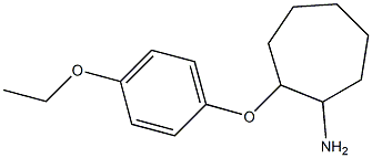 2-(4-ethoxyphenoxy)cycloheptanamine Struktur