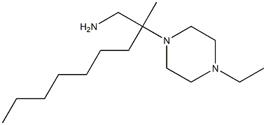 2-(4-ethylpiperazin-1-yl)-2-methylnonan-1-amine Struktur