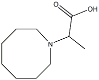 2-(azocan-1-yl)propanoic acid Struktur