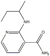 2-(butan-2-ylamino)pyridine-3-carboxamide Struktur