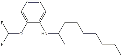 2-(difluoromethoxy)-N-(nonan-2-yl)aniline Struktur