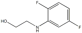 2-[(2,5-difluorophenyl)amino]ethan-1-ol Struktur