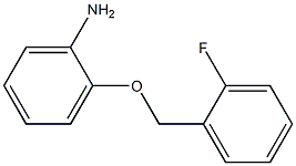 2-[(2-fluorophenyl)methoxy]aniline Struktur