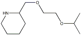 2-[(2-isopropoxyethoxy)methyl]piperidine Struktur