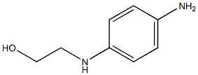 2-[(4-aminophenyl)amino]ethan-1-ol Struktur