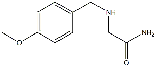 2-[(4-methoxybenzyl)amino]acetamide Struktur